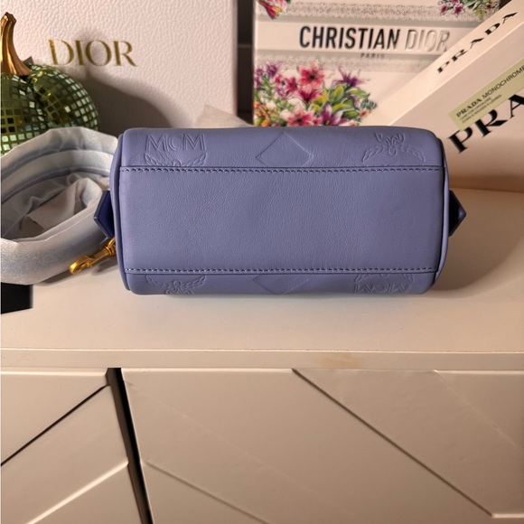 MCM Ella Mini Boston Bag NWOT - Picture 3 of 15